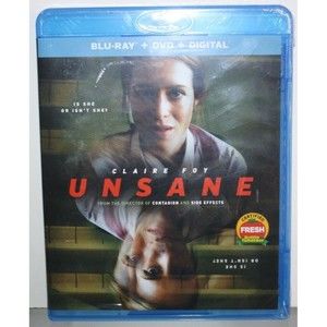 Unsane (NEW SEALED Blu-ray + DVD, 2018) Claire Foy Horror Scarey Fright Movie